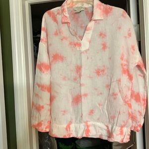 Rachel Zoe linen top